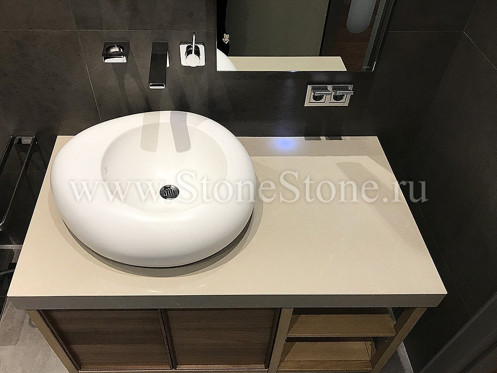 ���������� �� �������������� ����� Caesarstone Buttermilk